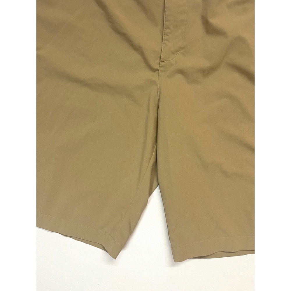 Adidas Golf Primegreen Shorts Mens 38 Khaki Tan Stretch Performance Athletic - Picture 7 of 15